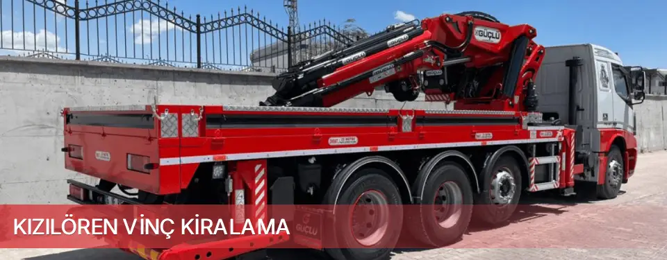 Kızılören İlçemi Vinç Kiralama